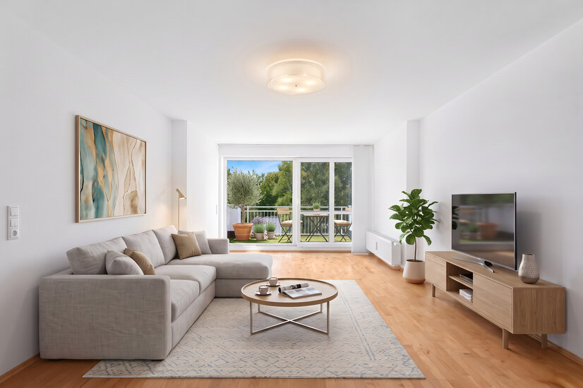 Wohnzimmer (Möblierung KI)