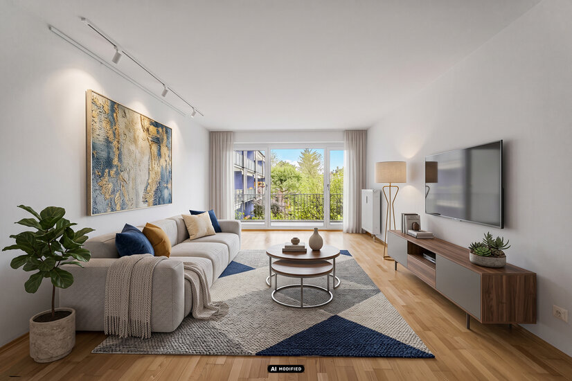 Visualisierung Wohnzimmer