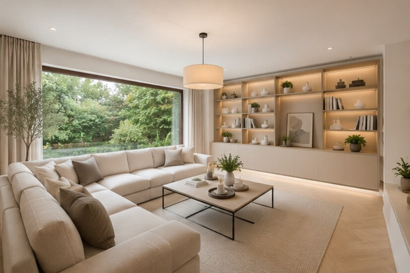 Visualisierung Wohnzimmer