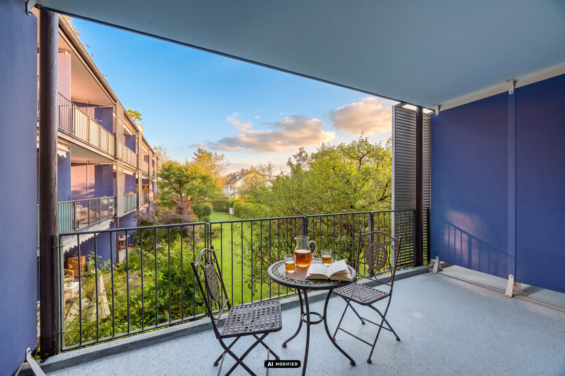 Visualisierung Balkon